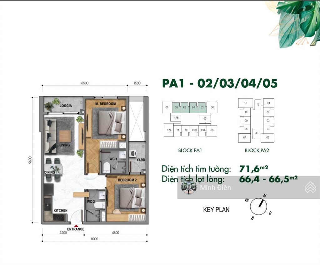 Bán ch tại the park avenue, 7,25 tỷ, 66,5m2, view đẹp, uy tín