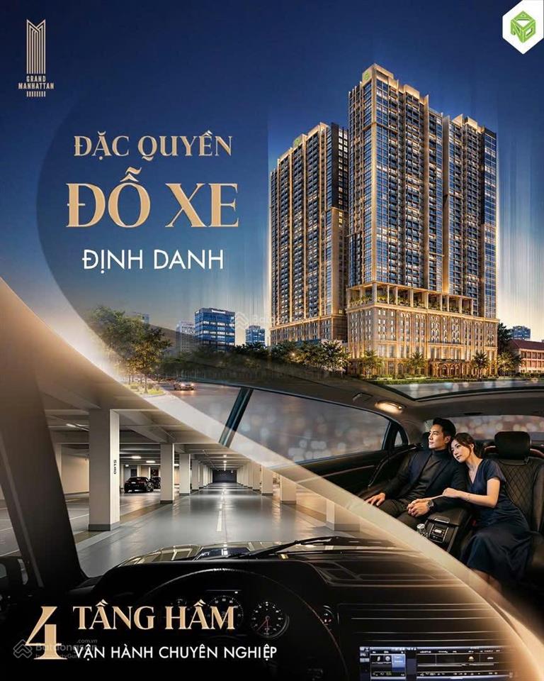 Giá cực tốt 2pn 13,5 tỷ, có slot đậu xe định danh the grand manhattan