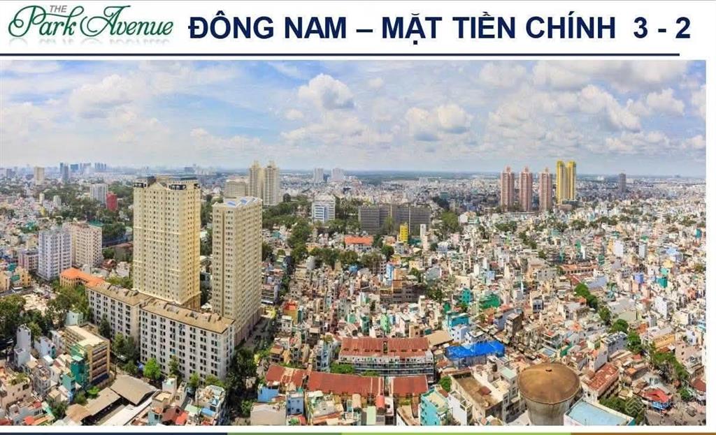 Căn hộ góc 3pn mặt tiền hướng đường 3/2 the park avenue quận 11, thanh toán 30% chỉ 5tỷ6