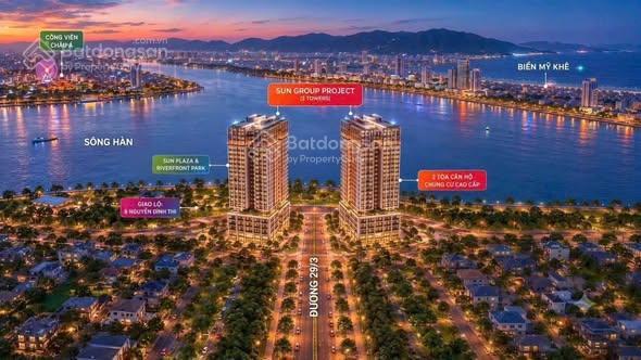 Chốt trong 24h căn 2pn view sông slight hòa xuân 0979 941 ***