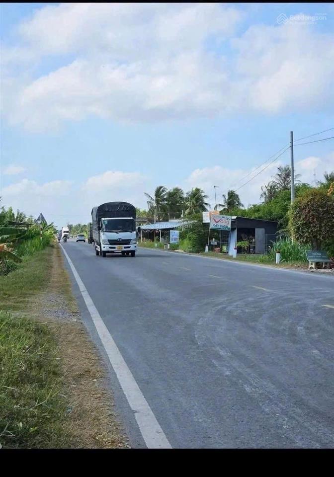 Bán đất ql60 mới bến tre  cách cầu cổ chiên 5km