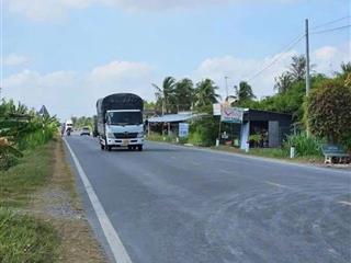Bán đất ql60 mới bến tre  cách cầu cổ chiên 5km