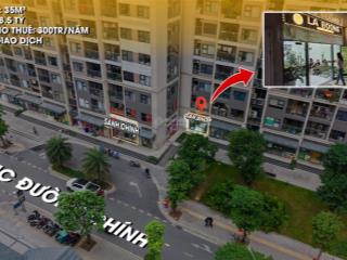 Bán căn shop 8,3 diện tích 35m2 đang có sẵn dòng tiền cho thuê 25tr/1 tháng