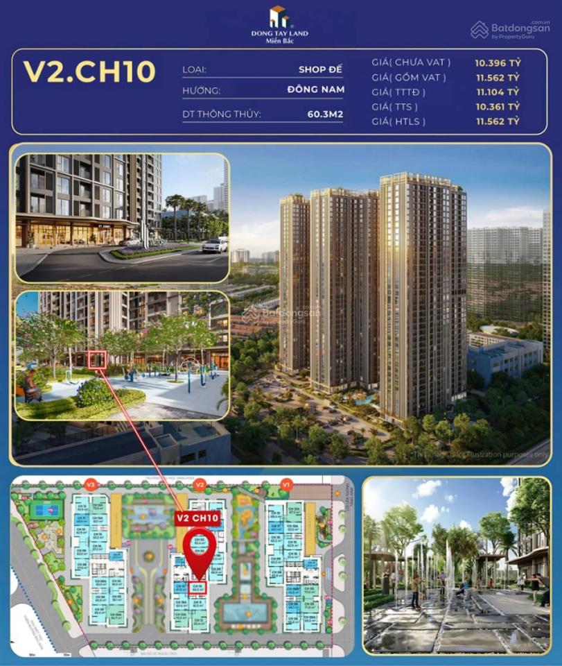 Vốn 3 tỷ sở hữu shophouse khối đế 62,9m²  the victoria thuê tới 85tr/tháng sổ đỏ lâu dài