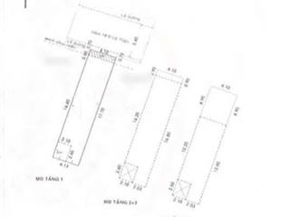 Mặt tiền lê thận. ngay lũy bán bích 4,5m x 18m ( 4 tầng tặng nội thất gỗ cao cấp )nhỉnh 9ty