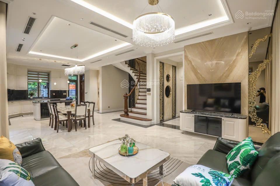 Chính chủ cho thuê biệt thự song lập 220m2 có thang máy, hồ cá, sân vườn ở khu đô thị starlake