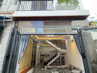 Bán nhanh nhà 34m2 nguyễn thị kiểu, q12. xây 1trệt 1lầu. giá 2 tỷ 150. sổ riêng. gần võ trường toản