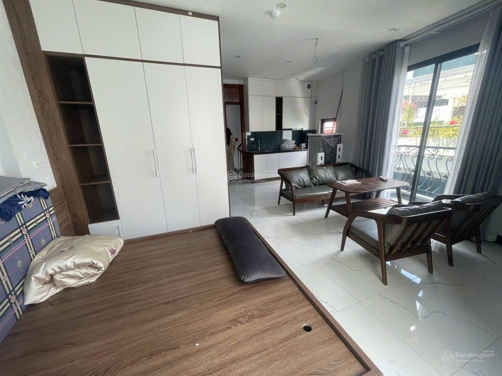 Cho thuê căn hộ studio đủ đồ khu vực linh lang, đào tấn, phan kế bính