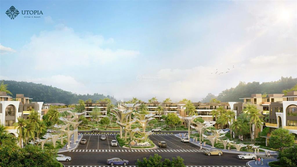5 tỷ sở hữu shophouse nghỉ dưỡng trong lòng utopia villas & resort khai thác cho thuê kinh doanh.