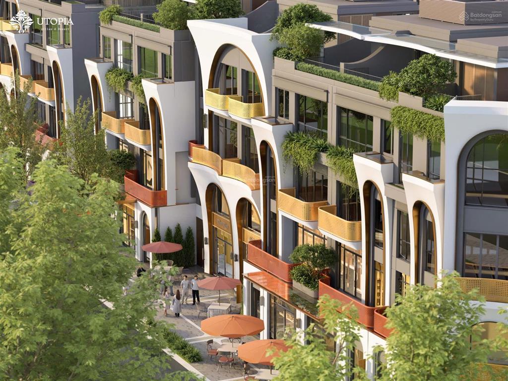 5 tỷ sở hữu shophouse nghỉ dưỡng trong lòng utopia villas & resort khai thác cho thuê kinh doanh.