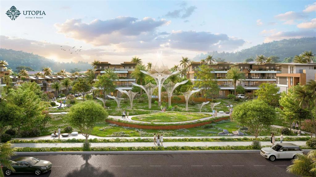5 tỷ sở hữu shophouse nghỉ dưỡng trong lòng utopia villas & resort khai thác cho thuê kinh doanh.