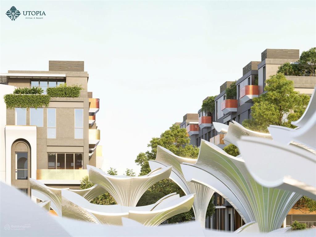 5 tỷ sở hữu shophouse nghỉ dưỡng trong lòng utopia villas & resort khai thác cho thuê kinh doanh.