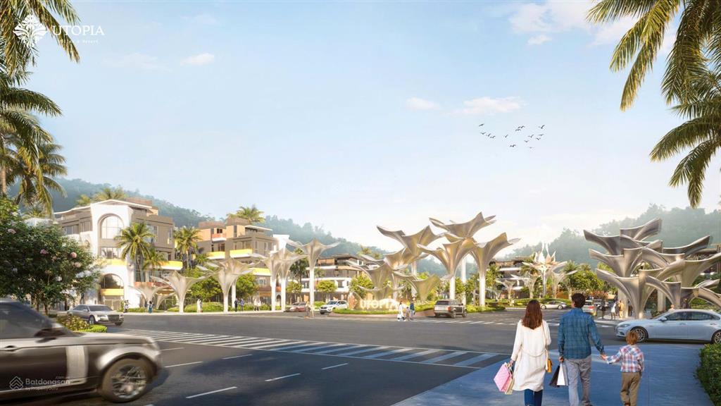 5 tỷ sở hữu shophouse nghỉ dưỡng trong lòng utopia villas & resort khai thác cho thuê kinh doanh.