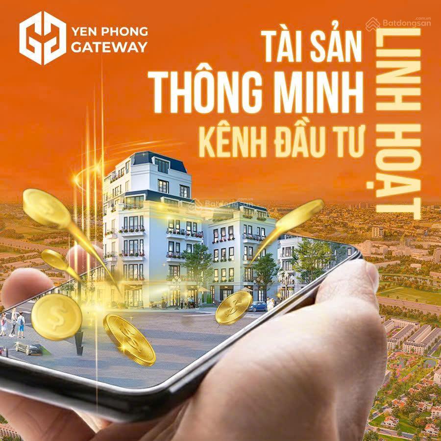 Bán đất nền dự án yên phong gateway, đt 286, 2,2 tỷ, 115m2, bắc ninh đẹp, nhiều tiện ích