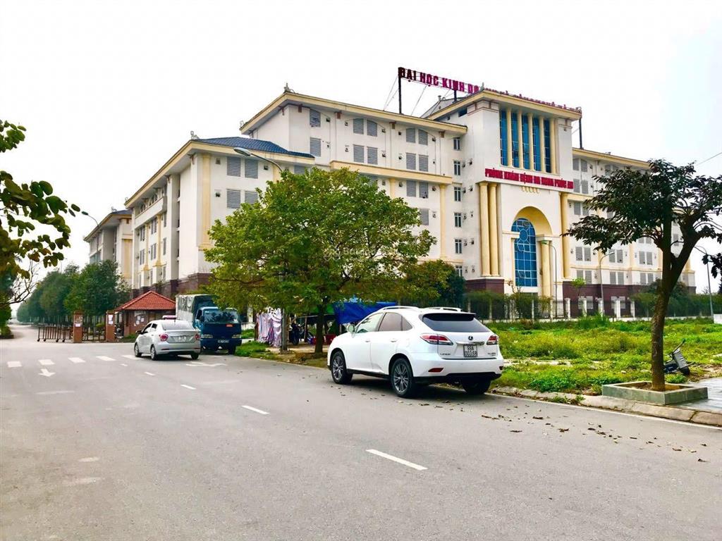 Bán lô góc 500m kđt dabaco đền đô, tp từ sơn, gần đường 120m gia bình  cầu tứ liên, giá 85 tr/m2