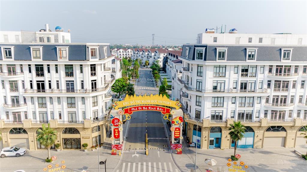 Bán cặp shophouse kđt mạnh đức victory mặt đường nguyên phi ỷ lan, tp. từ sơn