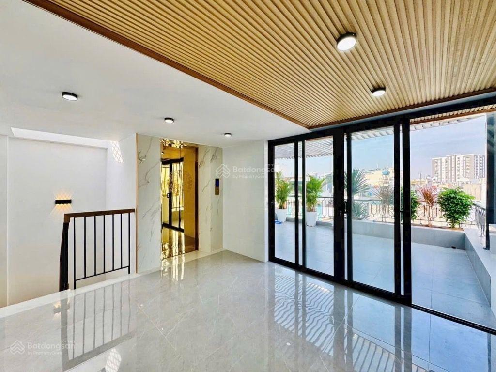 (gấp lắm) hxh nguyễn oanh  5 tầng  50m2  gần nguyễn văn lượng  thang máy  giá 7.1 tỷ tl
