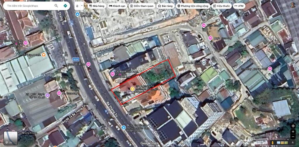 Nhà mặt tiền đường 3/4 đà lạt  vị trí vàng kinh doanh  652m2