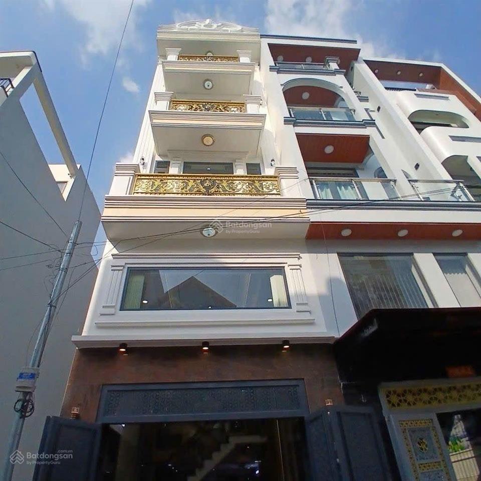 Cạnh hương lộ 2 bình tân( dt 4x13m) 5tầng ,đường 8m,ko lộ giới, 5pn,5vs,tặng nội thất, sổ mới 2025