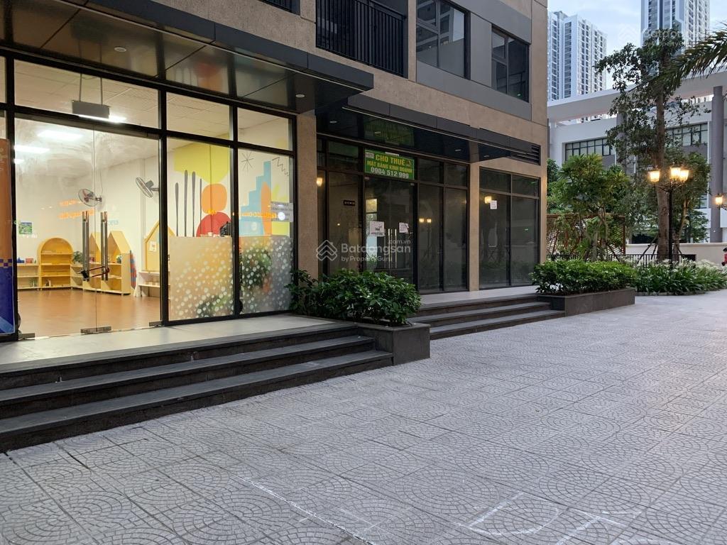 Cho thuê toàn bộ quỹ căn shophouse, shop chân đế vinhomes smart city tây mỗ  nam từ liêm