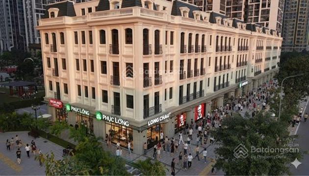 Cho thuê shophouse 4 tầng 1 tum nội khu cụm cư dân đông đúc vinhomes smart city tây mỗ