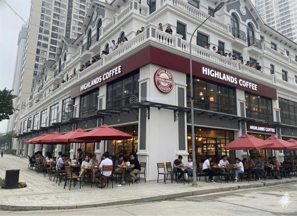 Cho thuê shophouse 4 tầng 1 tum nội khu cụm cư dân đông đúc vinhomes smart city tây mỗ