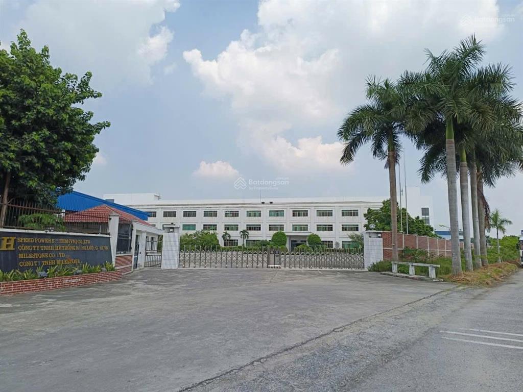 Cho thuê nhà xưởng cụm cn quang minh. pccc tiêu chuẩn nghiệm thu.