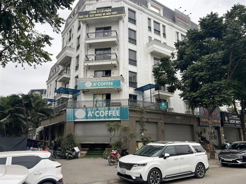 Bán shophouse lô góc 7 tầng có hầm mặt đường lê trọng tấn, kđt văn phú