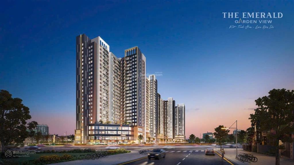 Chỉ 1,39tỷ sở hữu ch studio dt 39,9m². the emerald garden view. nguyễn chí thanh thuận an. tphcm