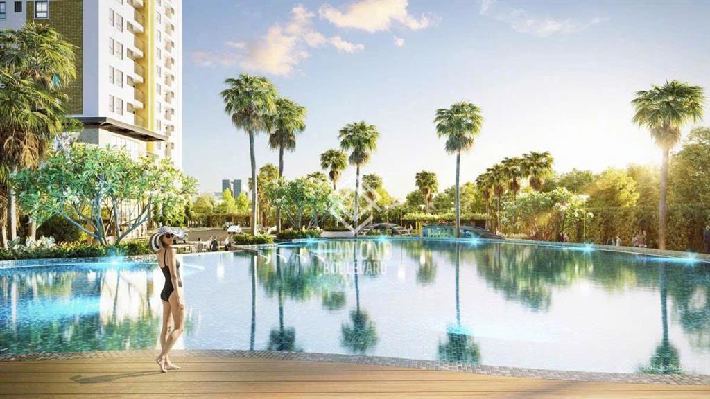 Bán căn hộ 2pn giá 1,9 tỉ, diamond boulevard. mặt tiền quốc lộ 13, thuận giao. tphcm