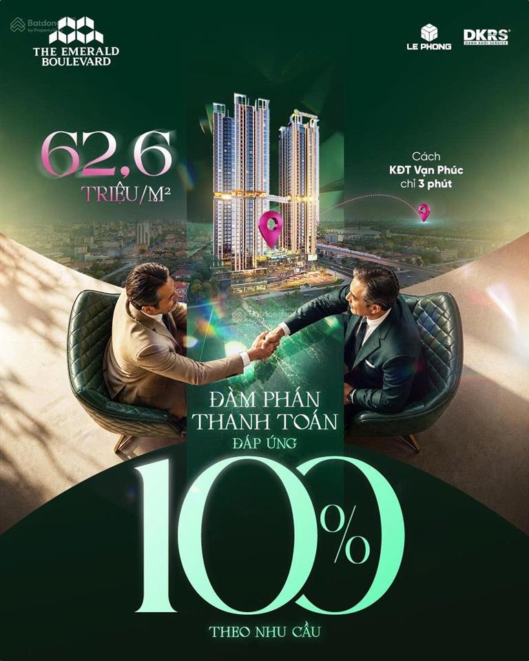 The emerald boulevard nằm trên đại lộ vàng khu đông bắc tp.hcm