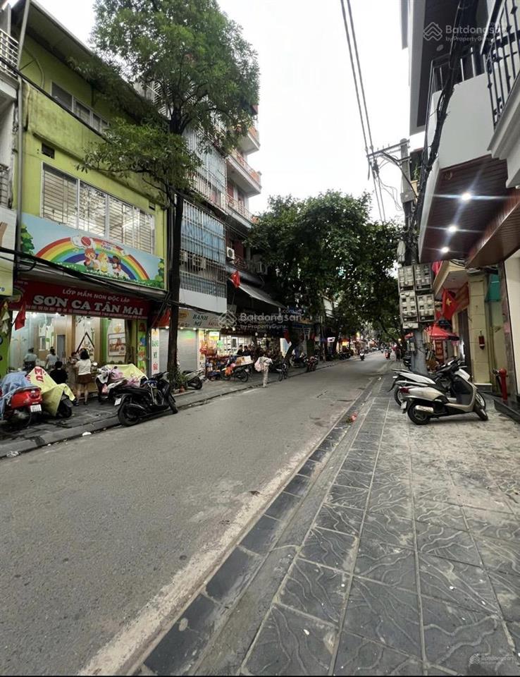 Hiếm mặt phố kinh doanh sầm uất  thang máy thông sàn  tân mai 42 m2, 5 tầng giá 19 tỷ