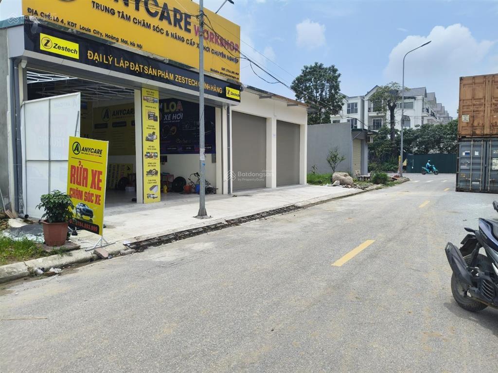 Bán đất tặng nhà c4 khu đô thị louis city  tân mai 120 m, mt 8 m, giá 30 tỷ