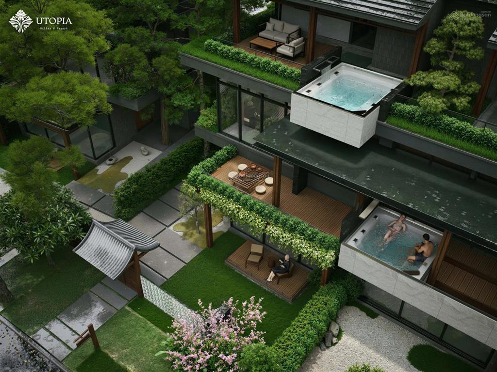 Bảng giá mới nhất utopia villas & resort tháng 8