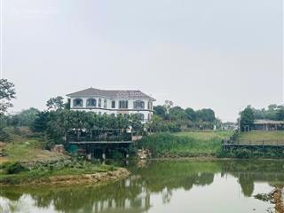 Giảm 300tr lô 110m2 đồng trạng view hồ,3ph đến đhqg, khu cnc, cách hồ tâybv 600m, sát ql21