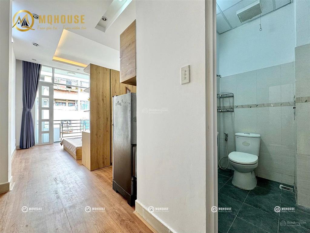 Căn hộ studio ban công cực thoáng gần ngã tư bảy hiền full nội thất từ a đến z