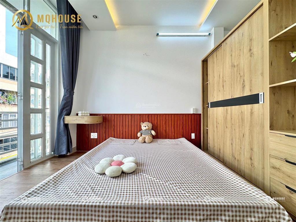 Căn hộ studio ban công cực thoáng gần ngã tư bảy hiền full nội thất từ a đến z