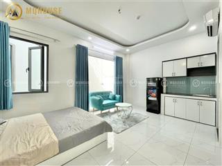 Căn hộ studio cửa sổ cực thoáng gần cv hoàng văn thụ vòng xoay lăng cha cả full nội thất tiện nghi