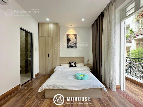 Căn hộ studio ban công, máy giặt riêng, full nội thất cao cấp gần ngã tư bảy hiền