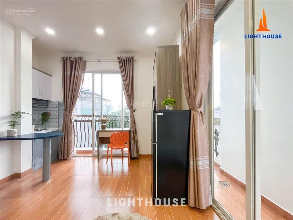 Cho thuê căn hộ studio cho thuê căn hộ studio ban công, cửa sổ full nội thất ngay khu k300 tân bình