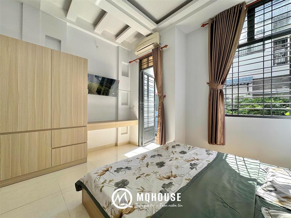 Cho thuê căn hộ 1pn ban công gần padora trường chinh full nội thất cao cấp