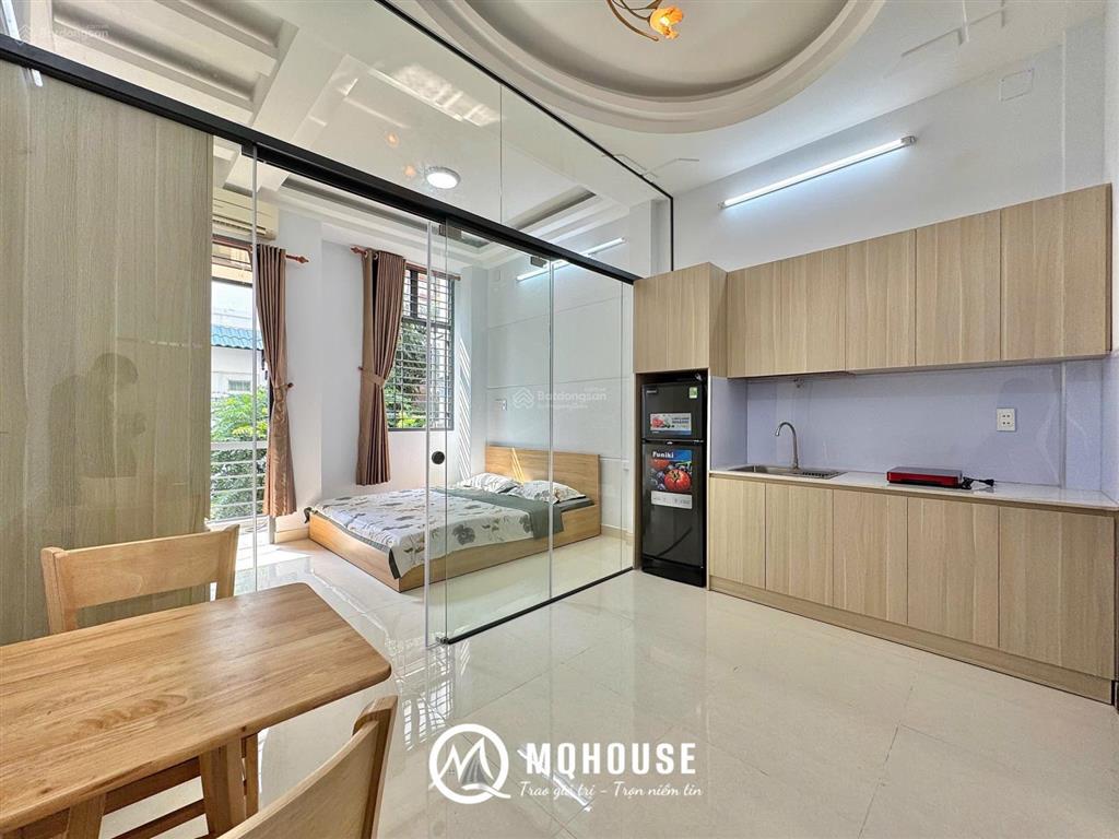 Cho thuê căn hộ 1pn ban công gần padora trường chinh full nội thất cao cấp