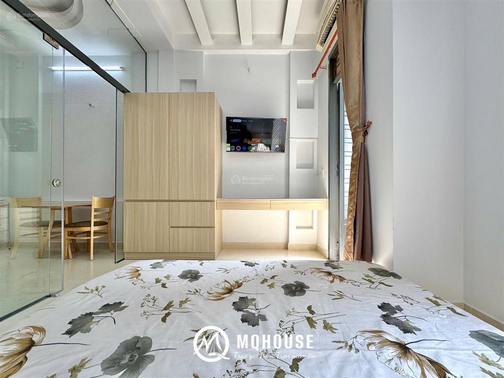 Cho thuê căn hộ 1pn ban công gần padora trường chinh full nội thất cao cấp