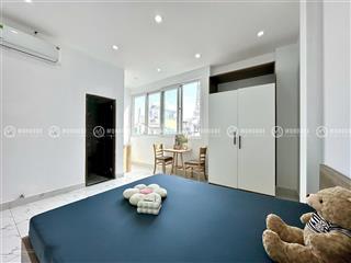 Cho thuê căn hộ studio cửa sổ thoáng, full nội thất ngay chợ phạm văn hai tân bình
