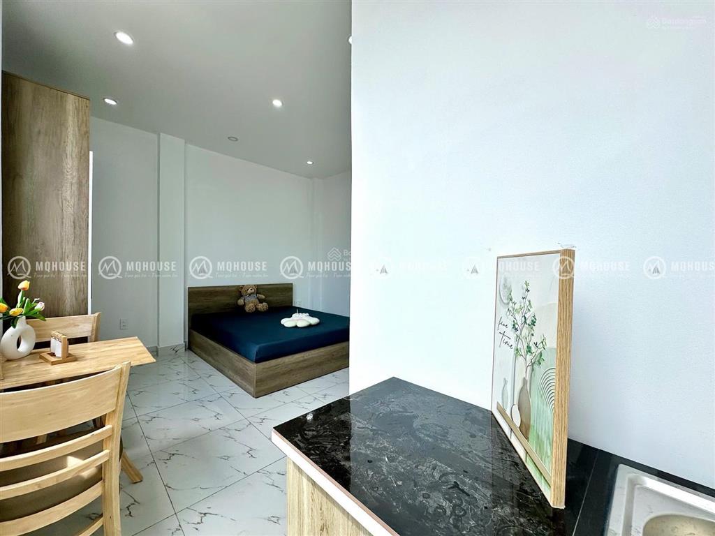 Cho thuê căn hộ studio cửa sổ thoáng, full nội thất ngay chợ phạm văn hai tân bình