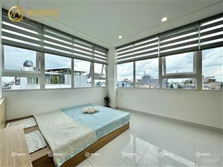 Cho thuê phòng studio cửa sổ view kính  full nội thất cao cấp gần etown, ga t3