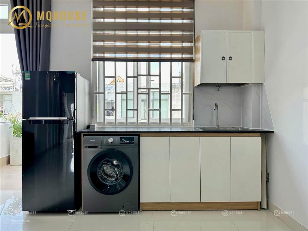 Căn hộ studio ban công cực thoáng  full nội thất cao cấp ngay khu k300  lottemart tân bình