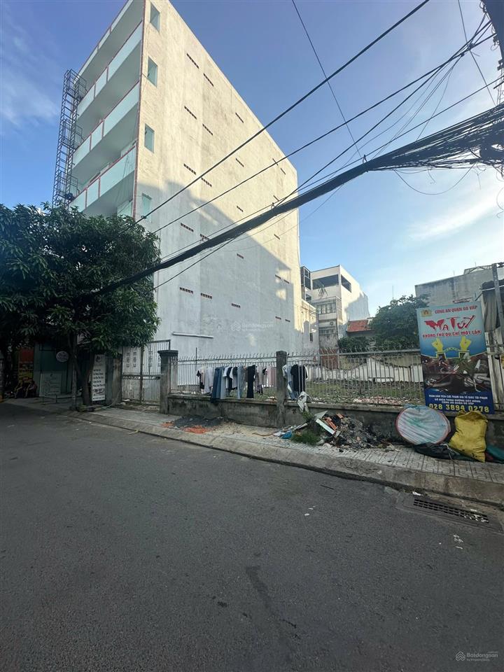 Lô đất mặt tiền trần bá giao cực đẹp , vuông vức .giá chỉ 32tỷ .10x20m =200m2 .phường 5 gò vấp .