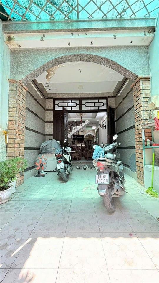 Nhà đẹp dt 4x18m 1trệt 3lầu 4pn p. thờ 5wc s. phơi, s.thượng, hẻm nhựa 7m tân chánh hiệp q12, 6,1tỷ