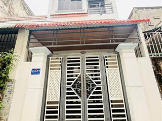 Nhà đẹp dt 4,5x16m 1trệt+ lửng 1lầu 3pn rộng 4wc sân thượng trước+sau hẻmxh trung mỹ tây q12, 5,5tỷ